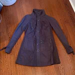 Gray Cotton Coat - Free People